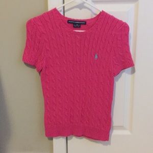 Pink Ralph Lauren sweater